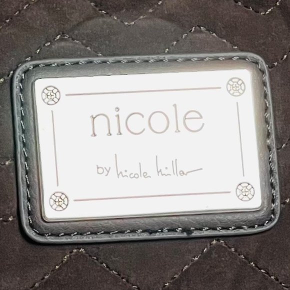 Nicole Miller Brown Polyester Handbag - Picture 2 of 4